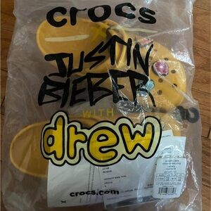 Justin Bieber x Crocs Yellow Clogs